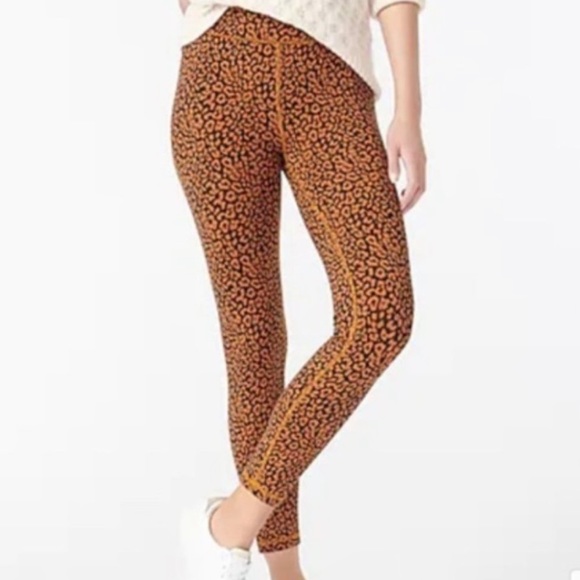 J. Crew Pants - J. Crew Weekend High Rise Cheetah Print 7/8 Leggings NWT